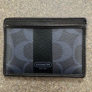 Coach credit card holder. Authentic